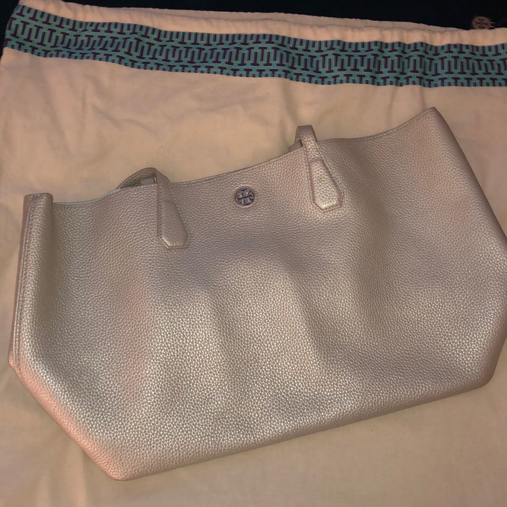 Tory Burch Silver Bag!